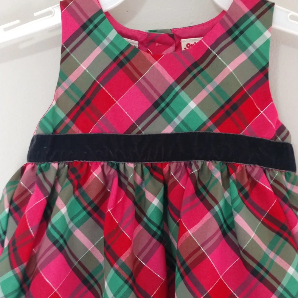 Plaid Dress - 12M